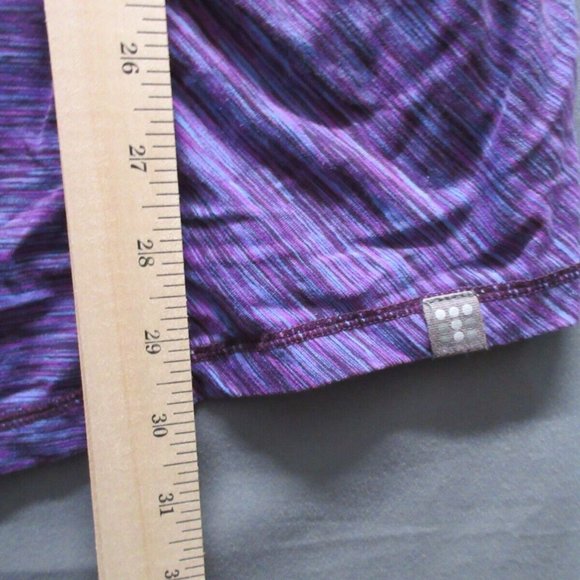 Title Nine Sweater Women Medium Zip Pocket Golf Active Workout Gym Hooded Top - Picture 6 of 12